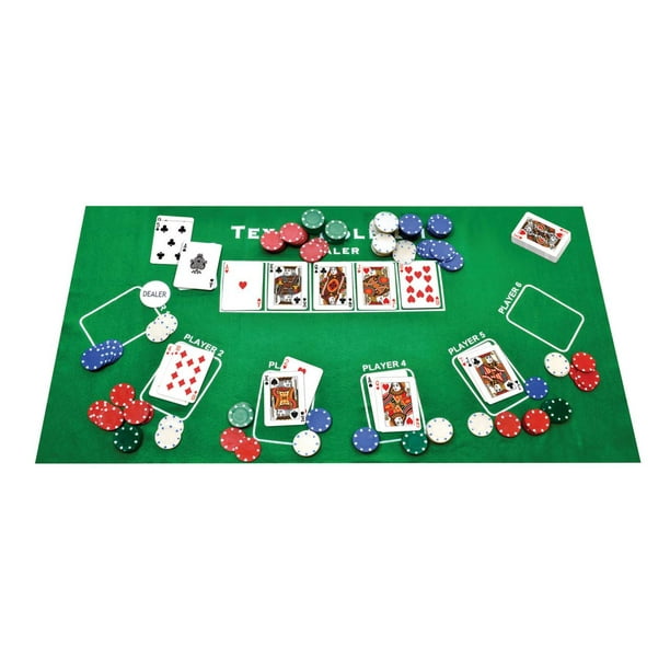 Poker Set 100 Fiches 8 grammi Texas Hold'em 